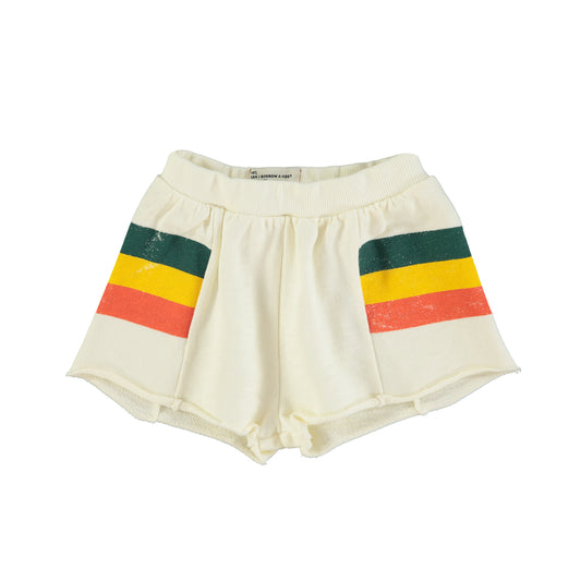 Shorts | Ecru w/ Multicolor Stripes