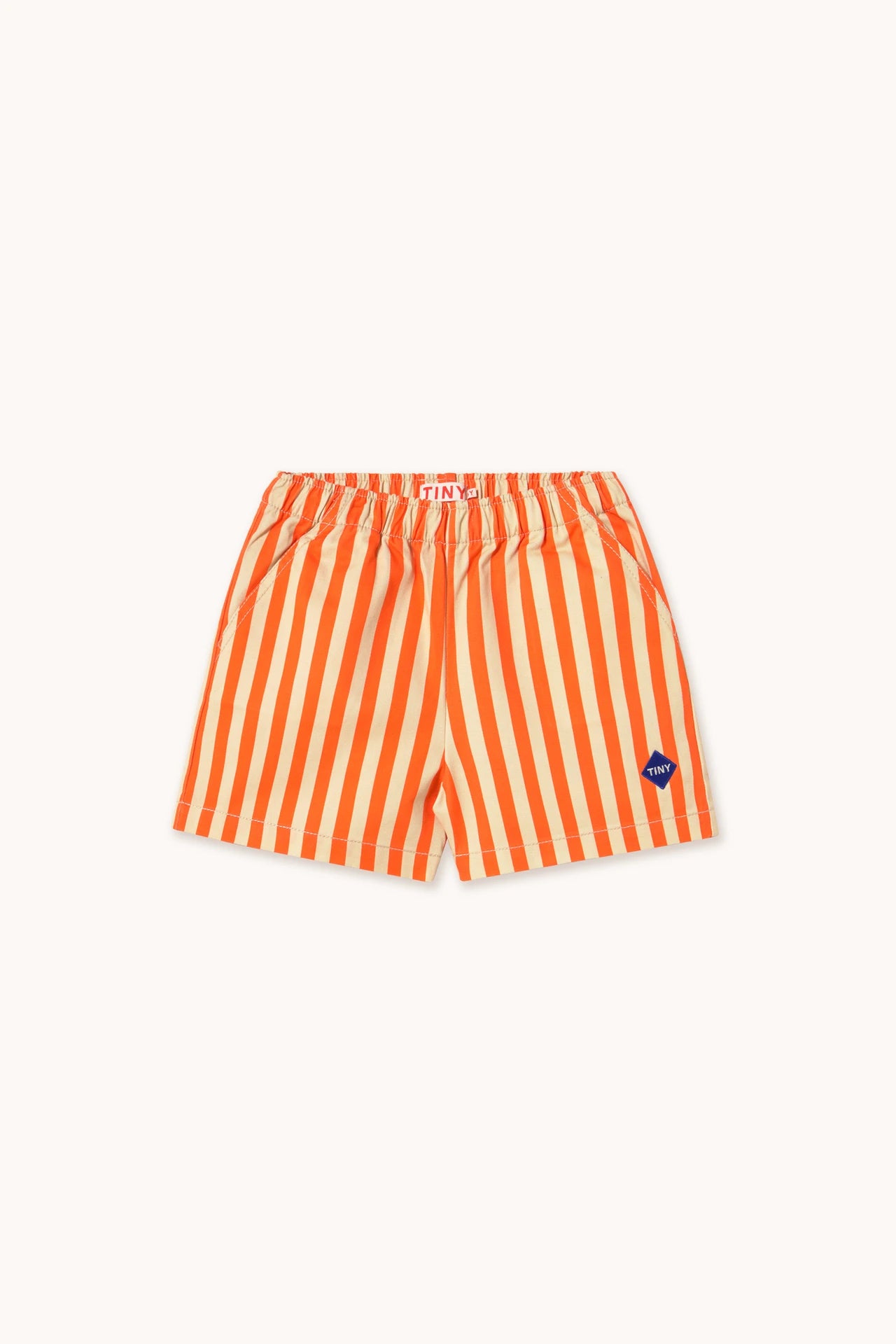 Stripes Short - Vanilla/Summer Red