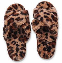 Cheetah Slippers
