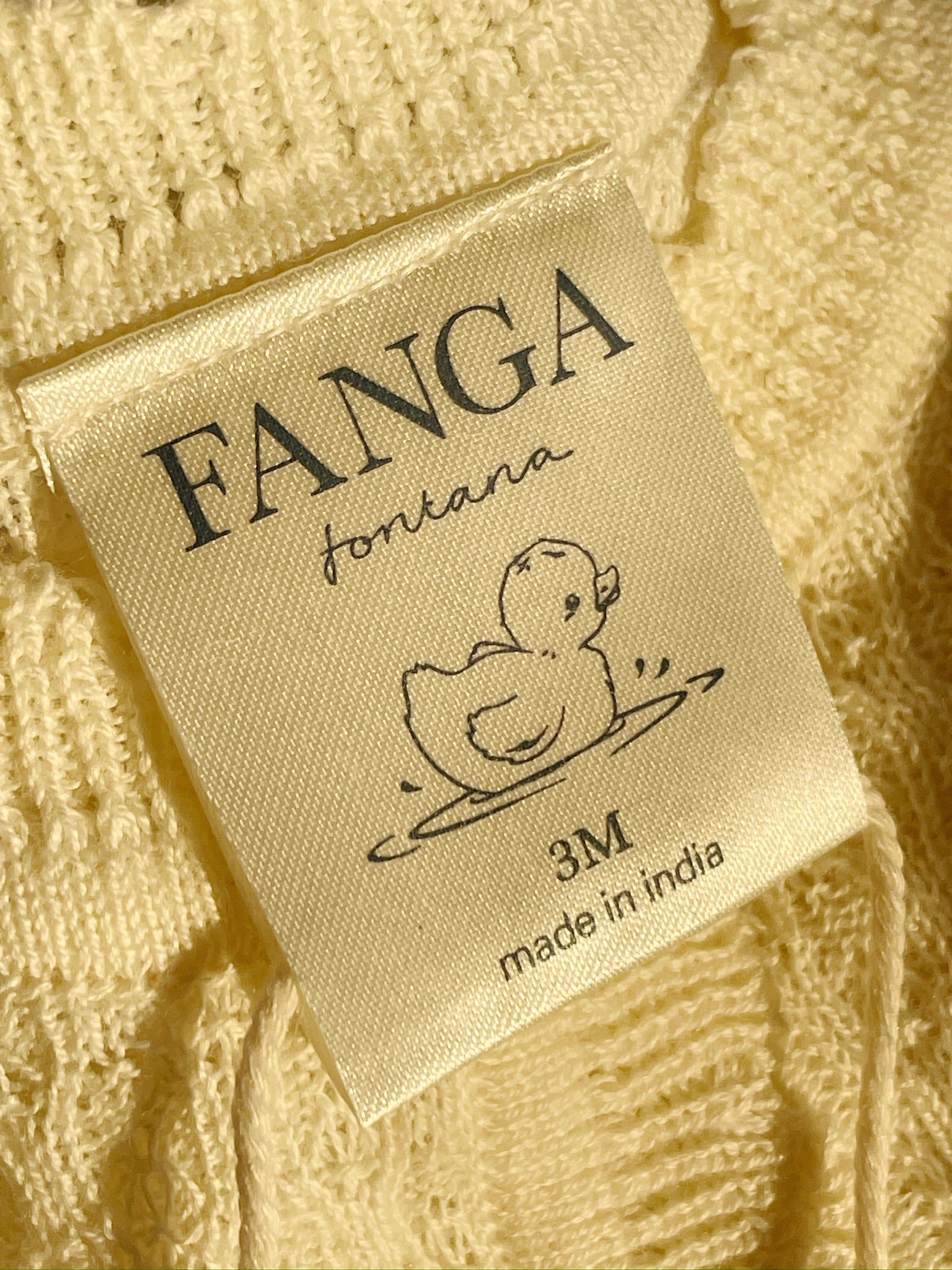 Venti Pointelle Cardigan - Antique White