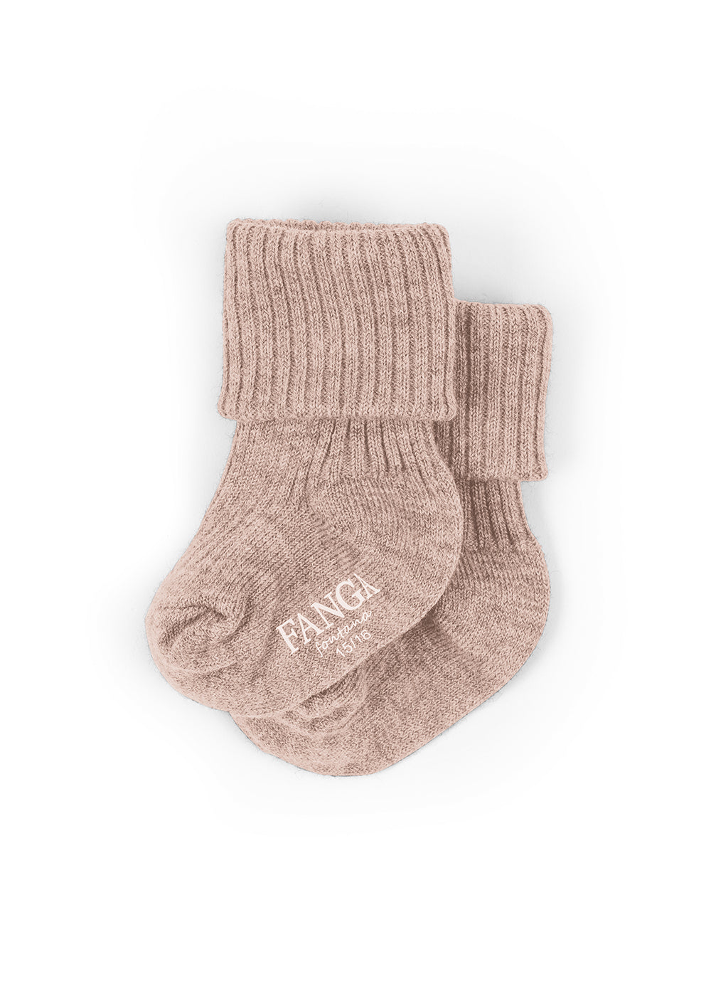Lana Light Knitted Socks - Cameo Rose