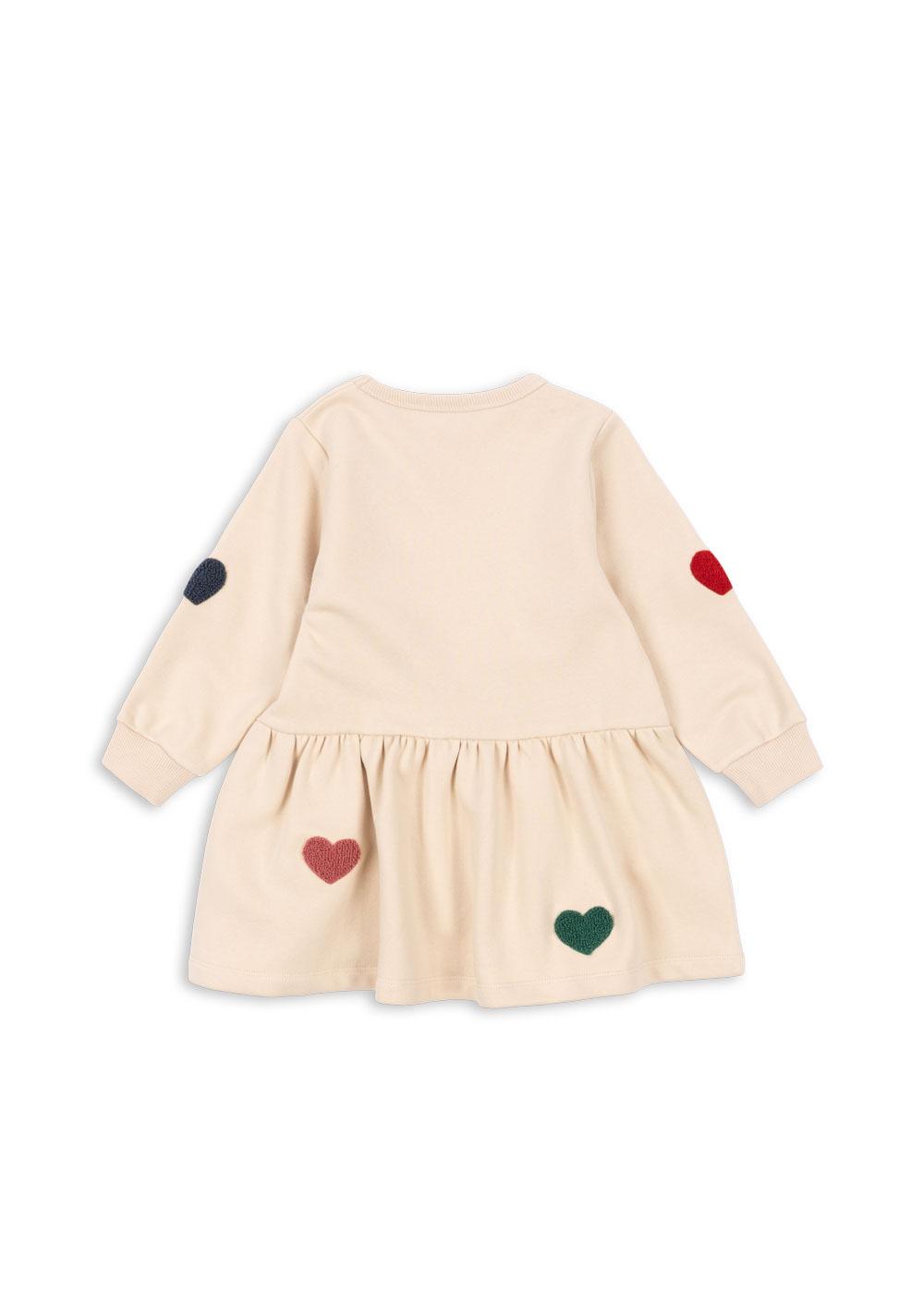 Lou Terry Sweat Dress OCS - Multi Heart