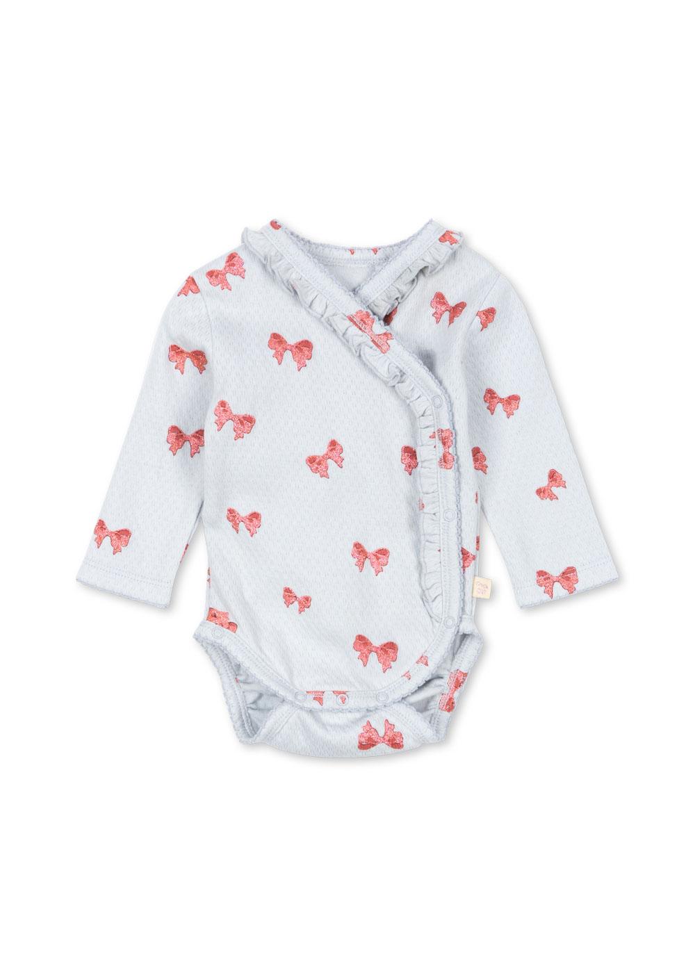 SUI Newborn Frill Body Gots - Rosia Blue Bow