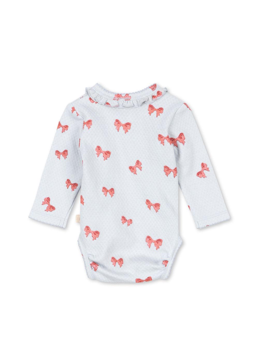 SUI Newborn Frill Body Gots - Rosia Blue Bow