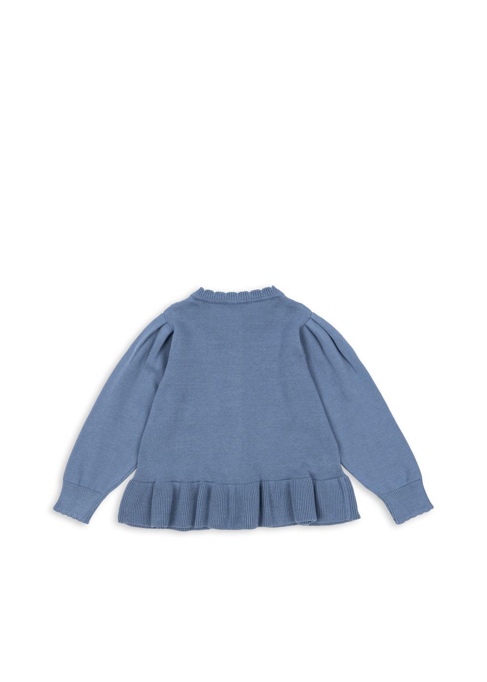 Soleil Cardigan Gots - Country Blue