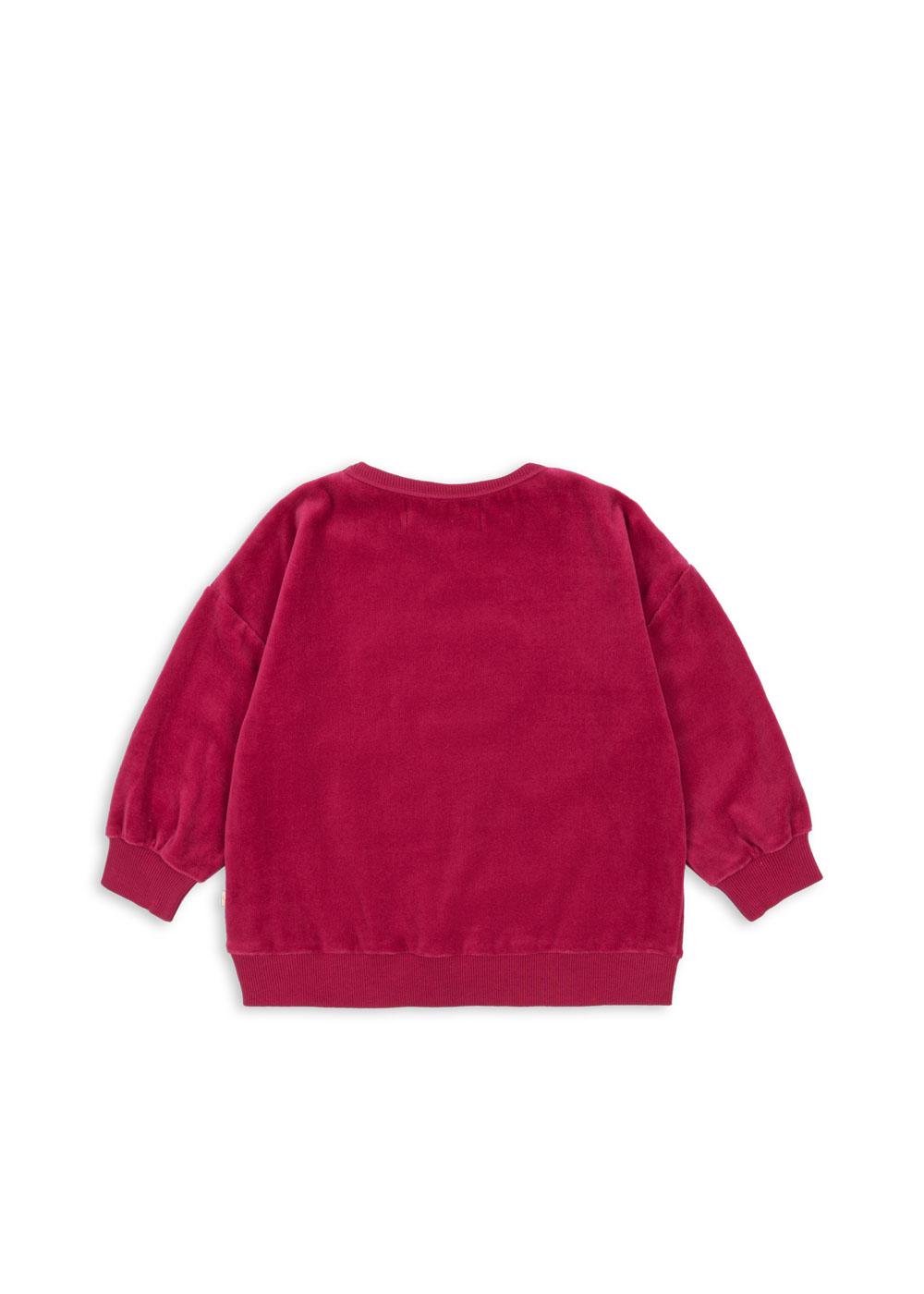 Velou Blouse Gots - Sangria