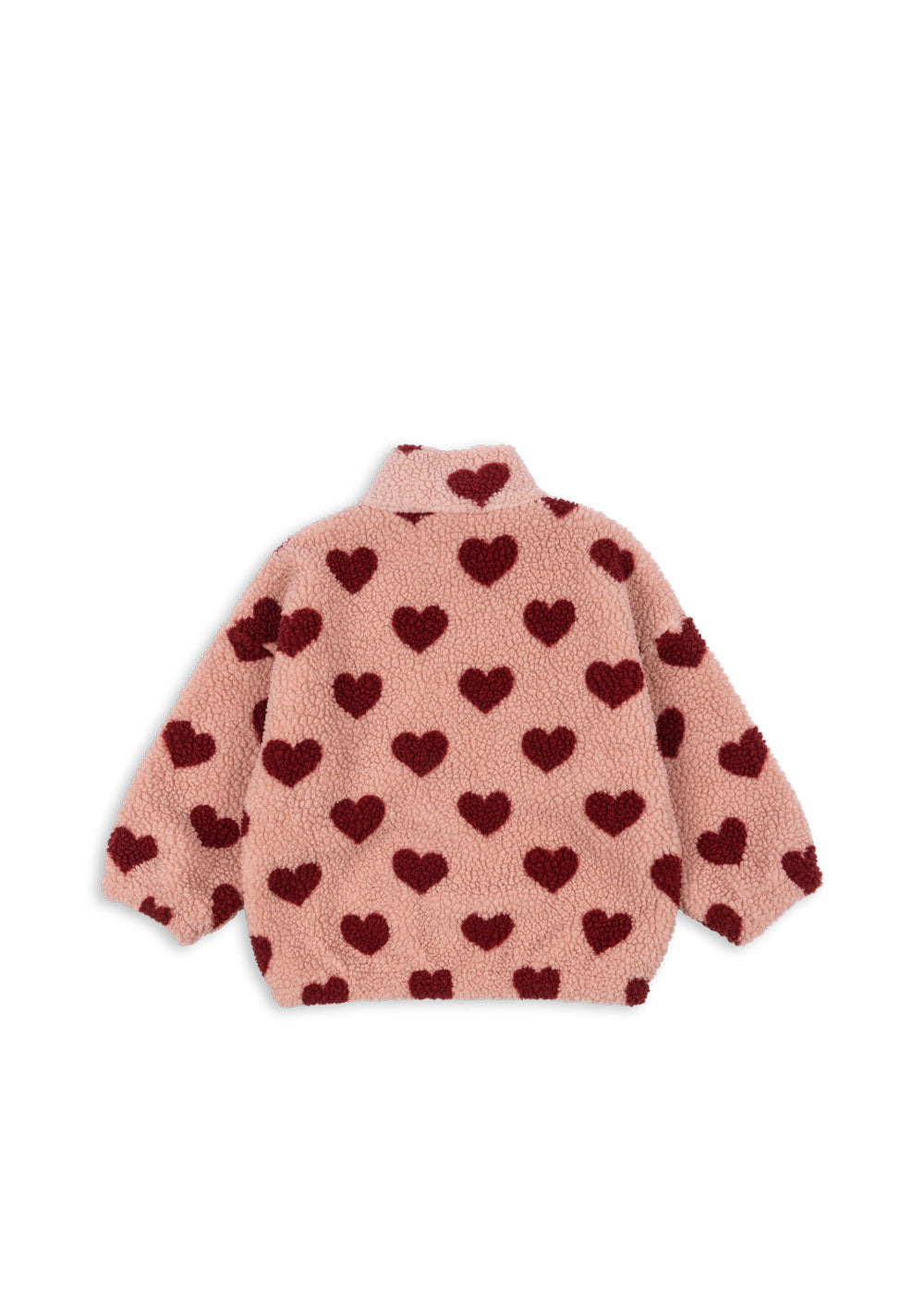 Jody Teddy Half Zip GRS - Coeur Mellow