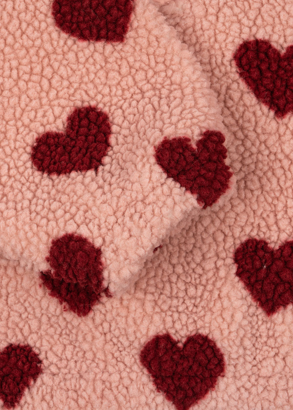 Jody Teddy Half Zip GRS - Coeur Mellow