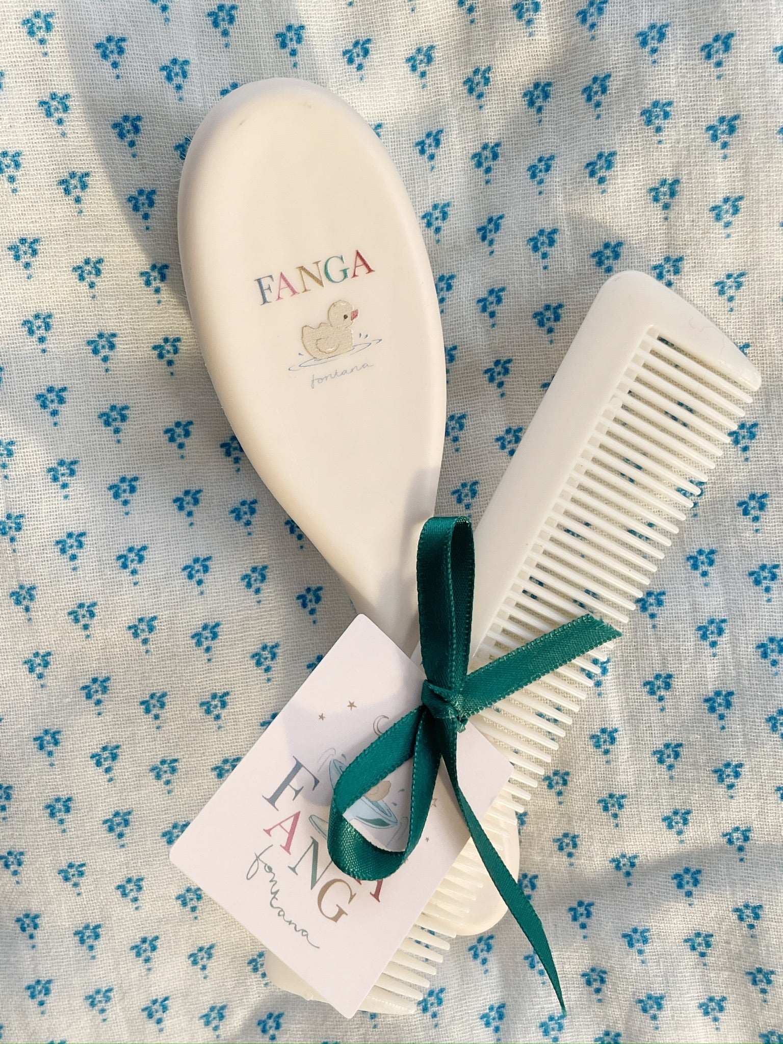 Baby Hairbrush Set - Beige