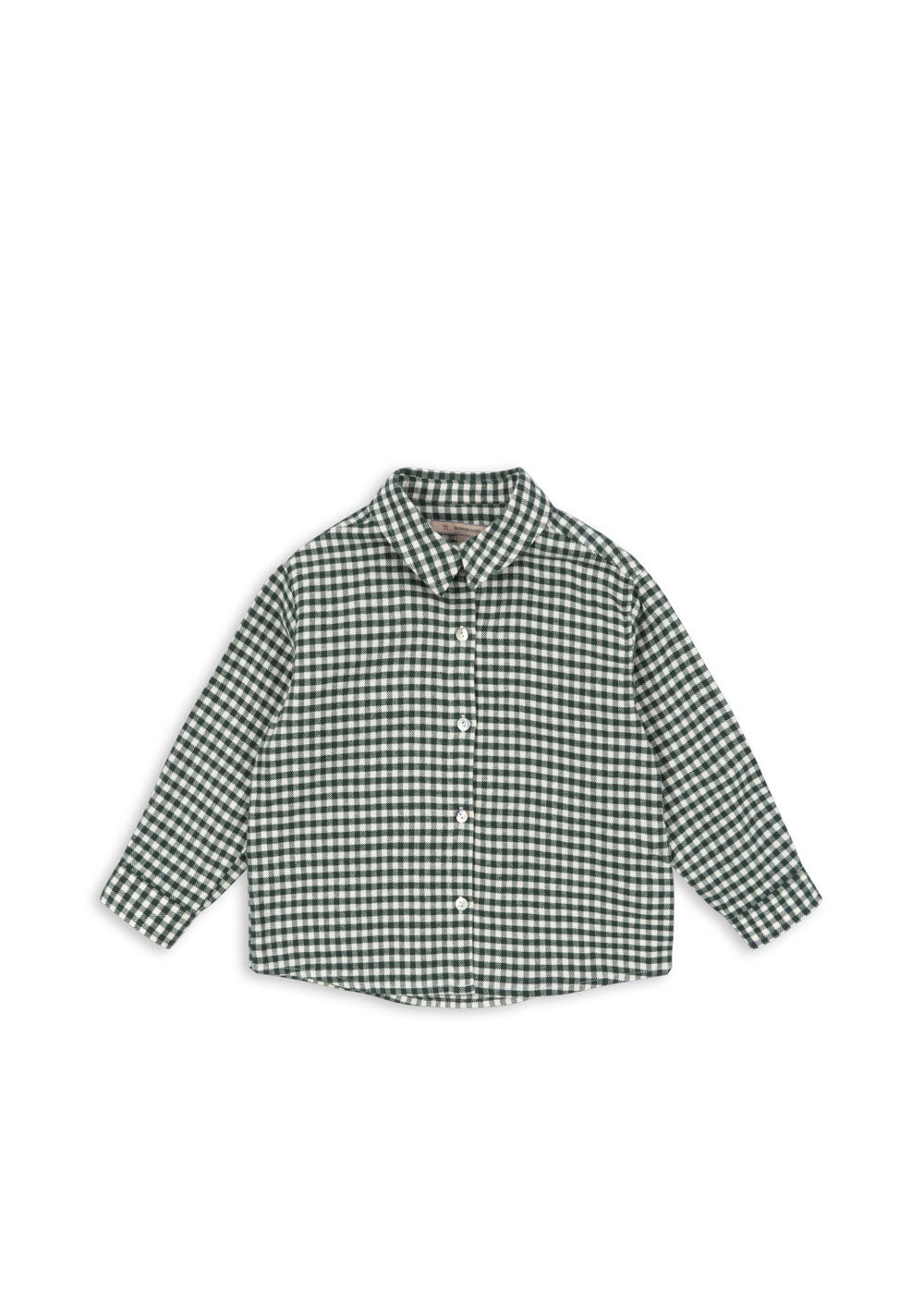 Foret LS Shirt Gots - Green Check