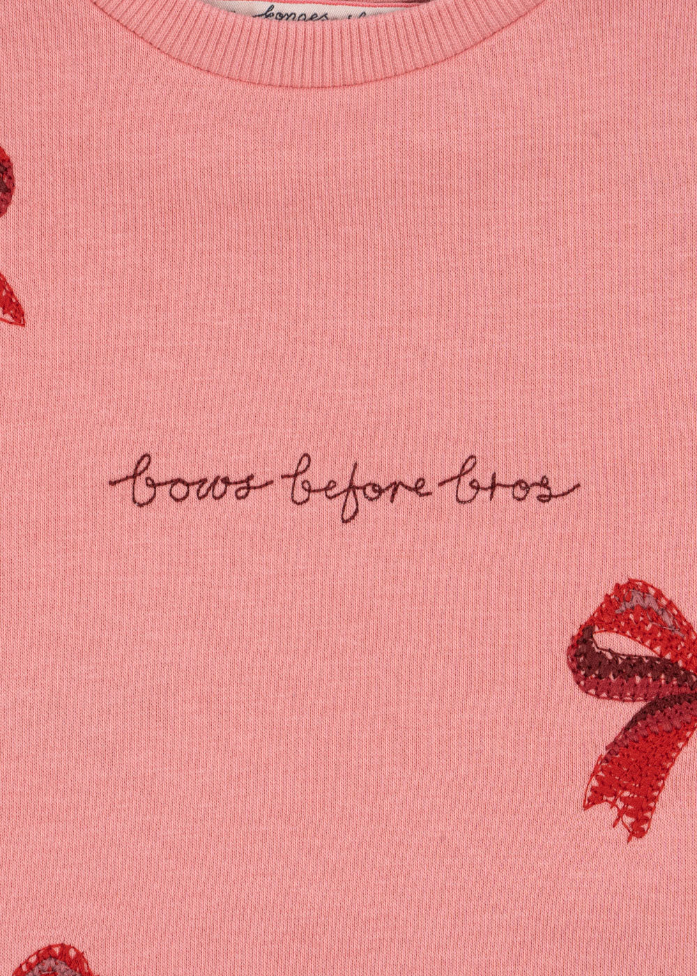Lou Bow Sweat Shirt OCS - Strawberry Ice