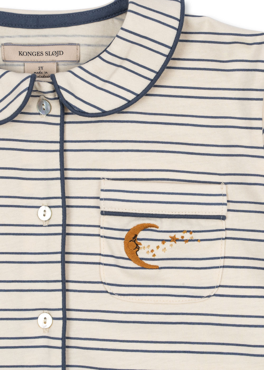 Pio Set Gots - Indigo Butter Stripe