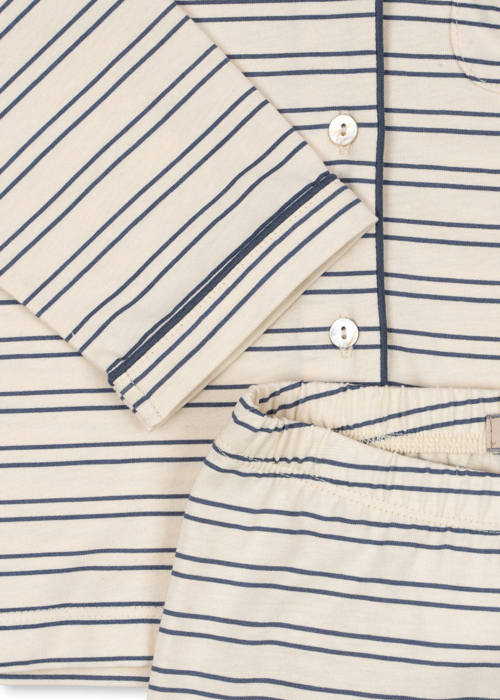 Pio Set Gots - Indigo Butter Stripe