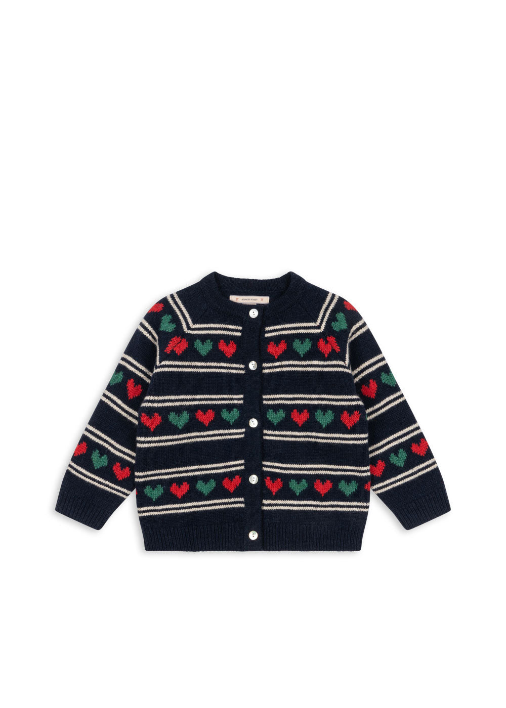 Belou Knit Cardigan - Heart