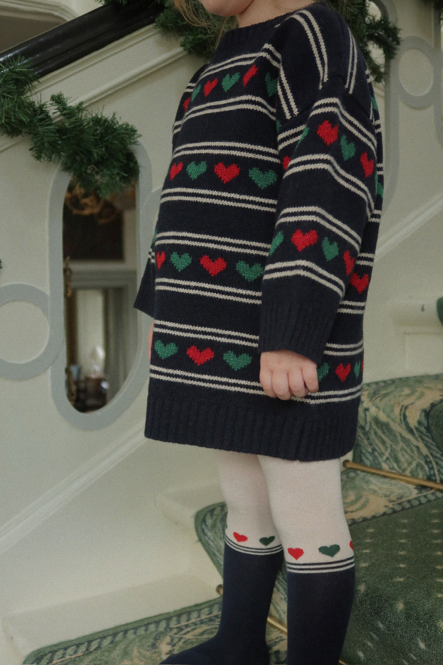 Belou Knit Dress - Heart