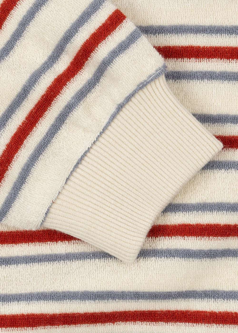 Itty Rib Sweat Shirt - Stripe Winds