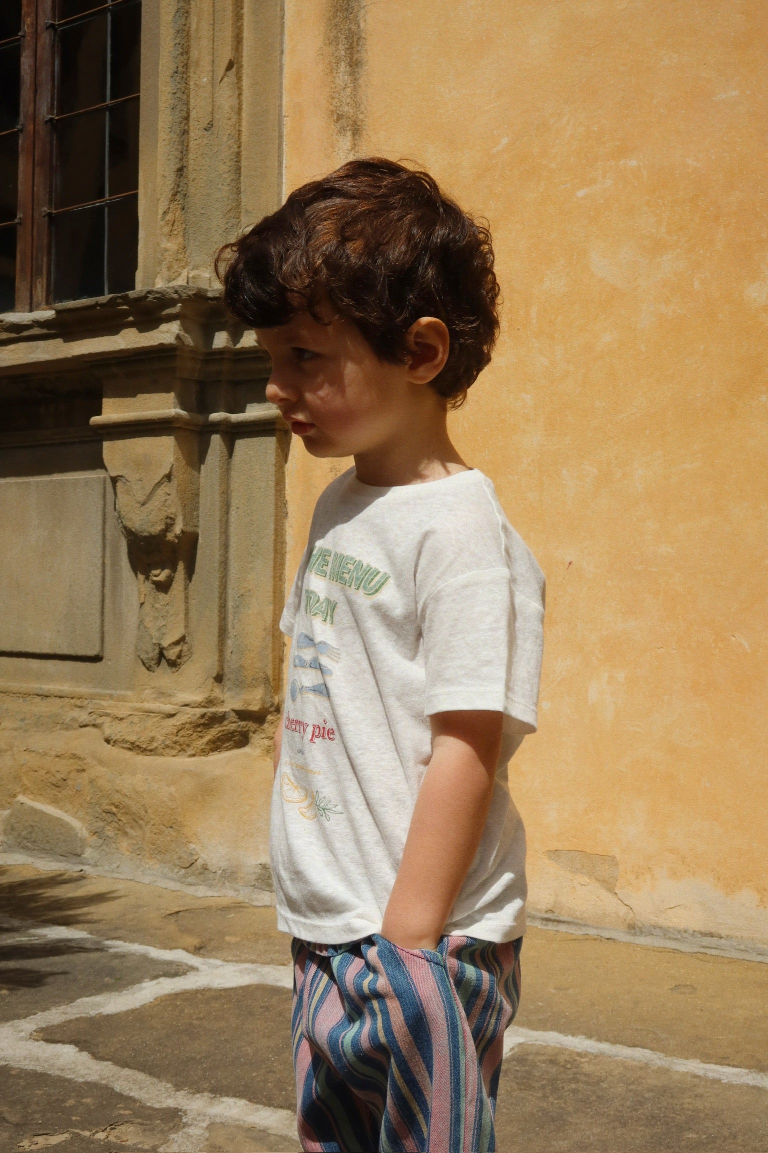 Magot Frill Pants GOTS - Miami Stripe