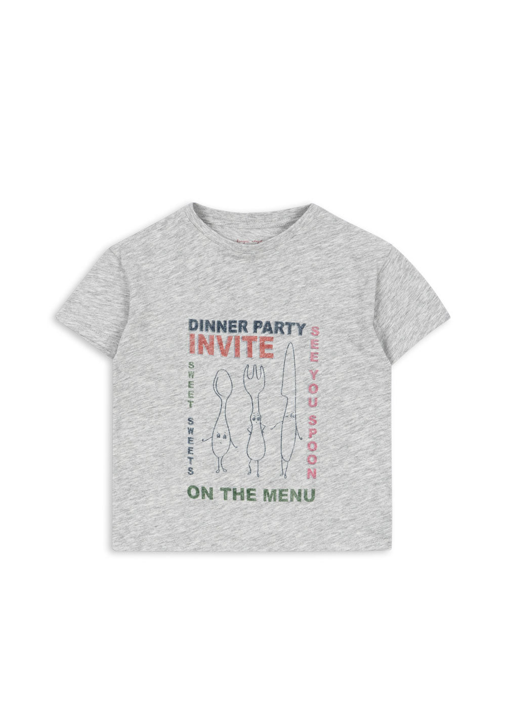 Famo Tee GOTS - Grey Melange