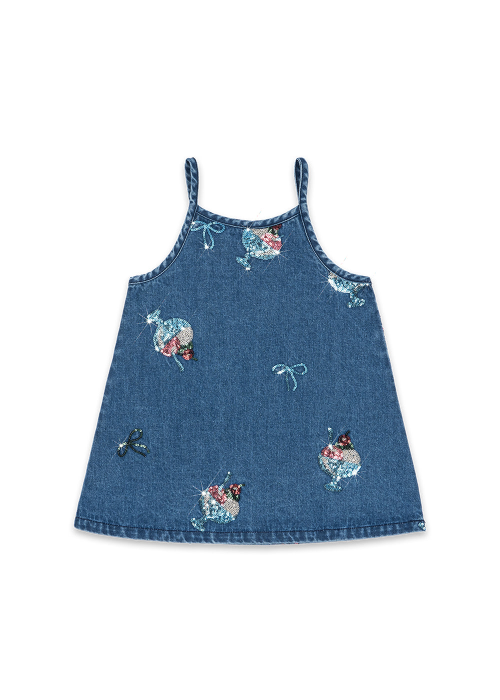 Magot Sequin Strap Dress GOTS - Gelato