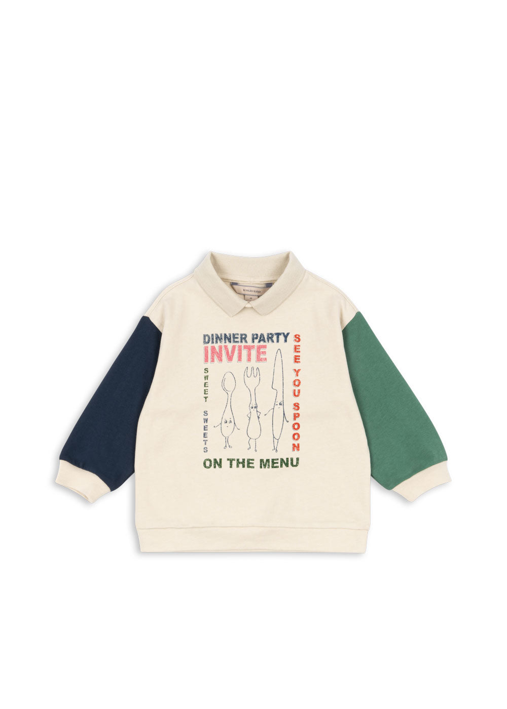 Spotty LS Polo GOTS - Multi Color