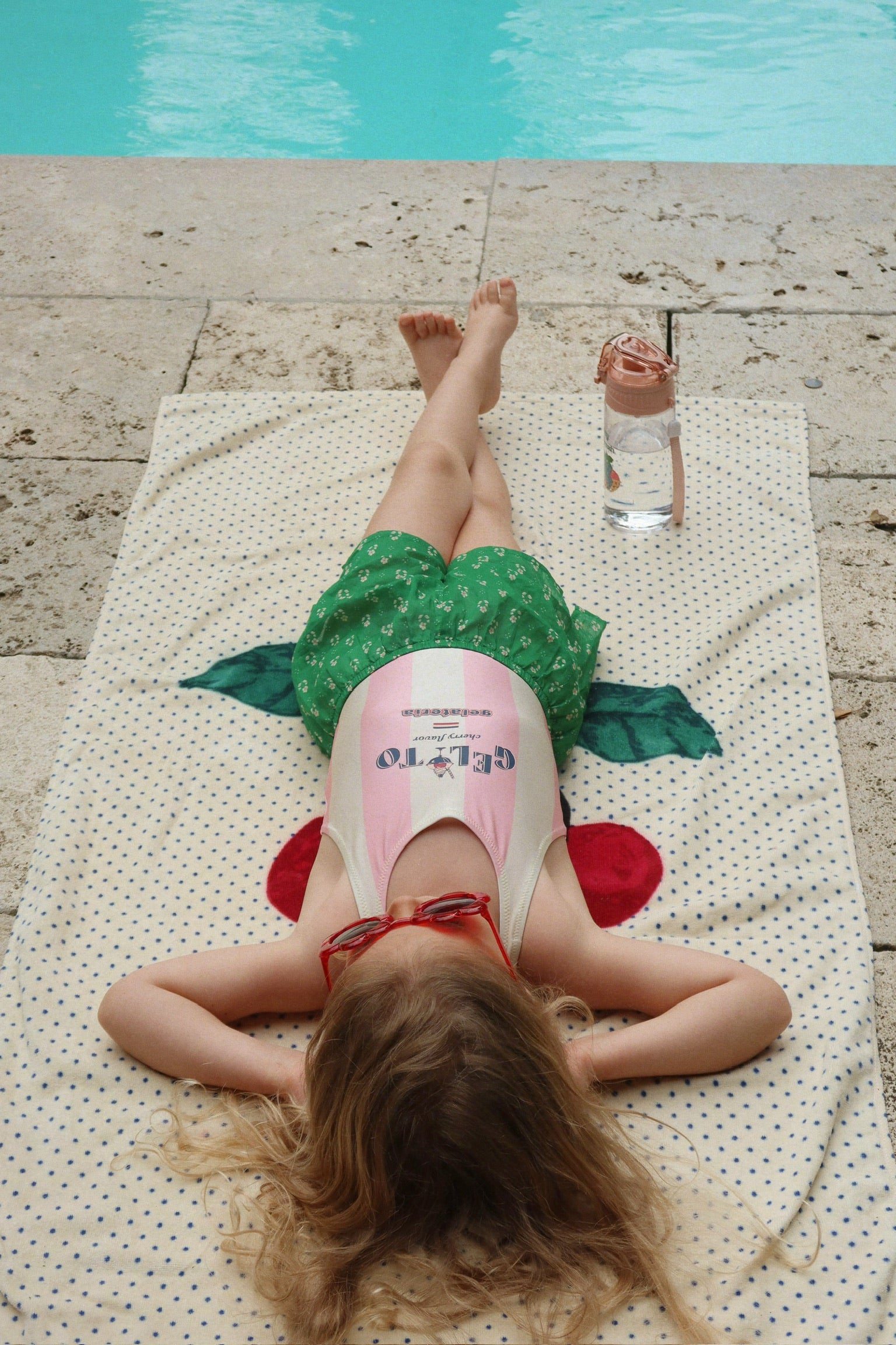 Pomia Swimsuit - Candy Rose Stripe