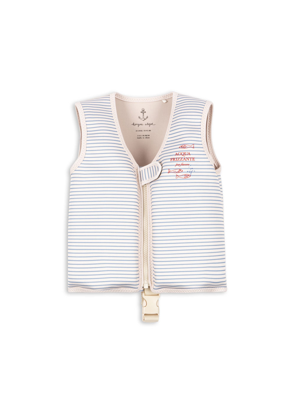 Ellis Swim Vest - Stripe Blue