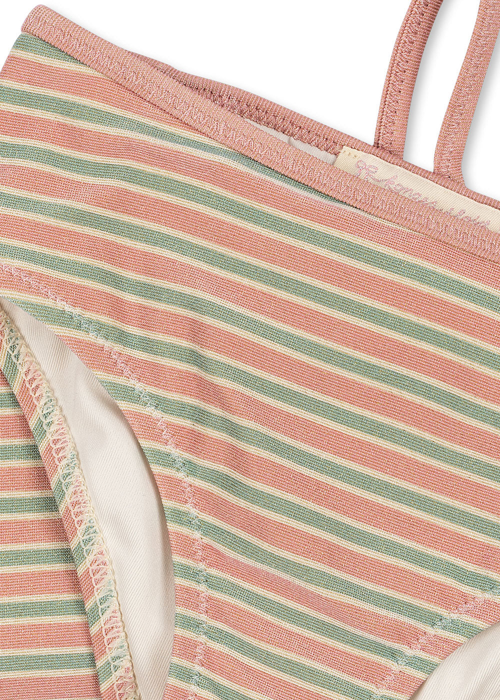 Bowwow Bikini - Blush Stripe