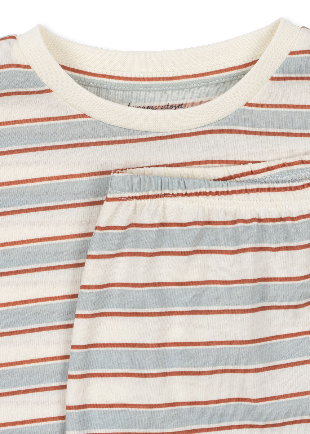 Famo Set GOTS - Pearl Stripe