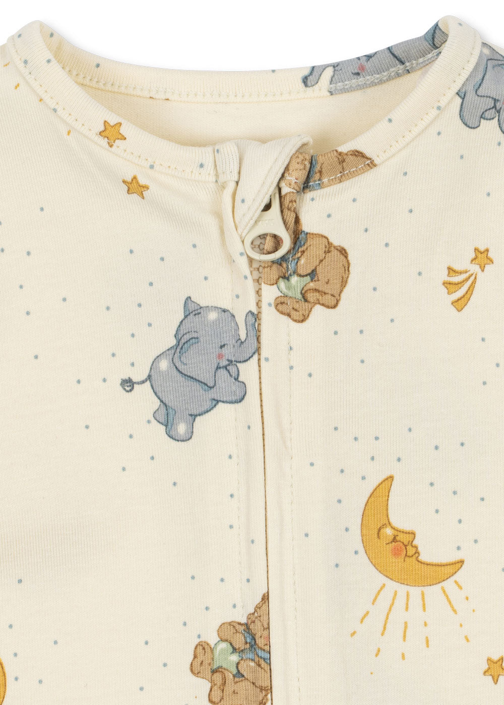 Basic Zip Onesie GOTS - Cucciolo