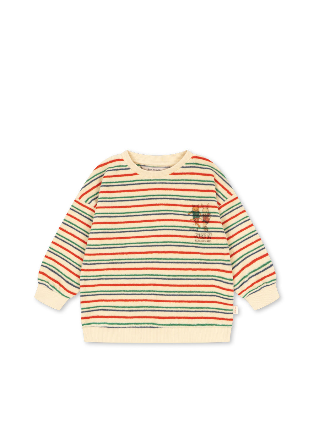 Itty Sweat Shirt GOTS - Kick Stripe