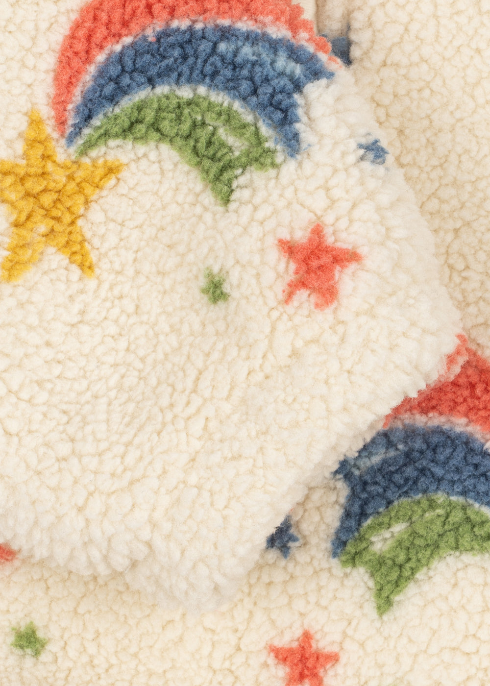 Jody Teddy Half Zip GRS - Rainbow Star