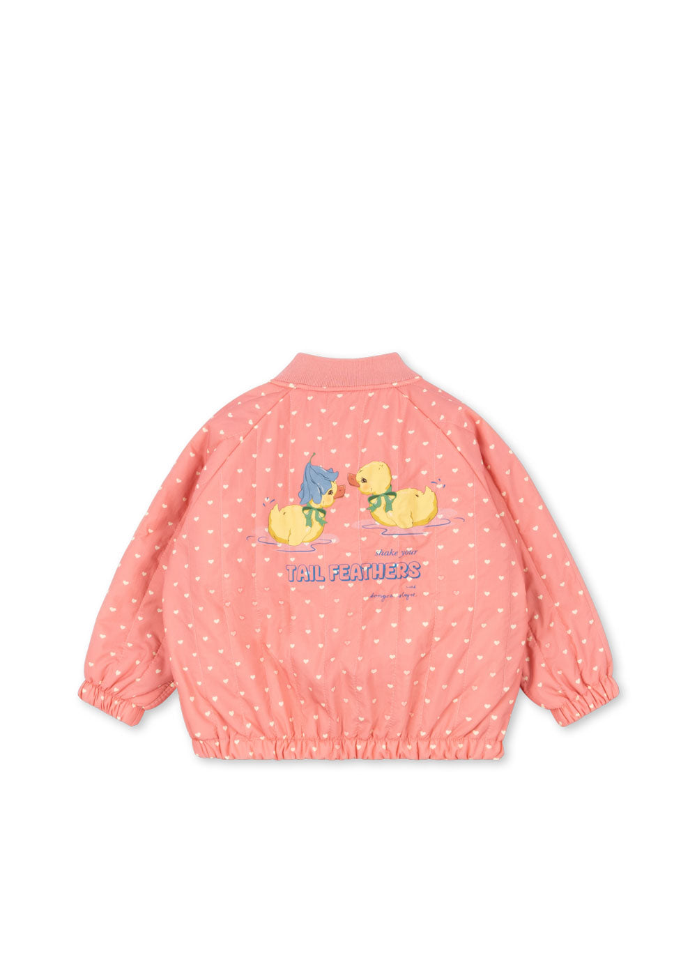 Juno Duckling Printed Bomber Jacket - Coeur Feathers