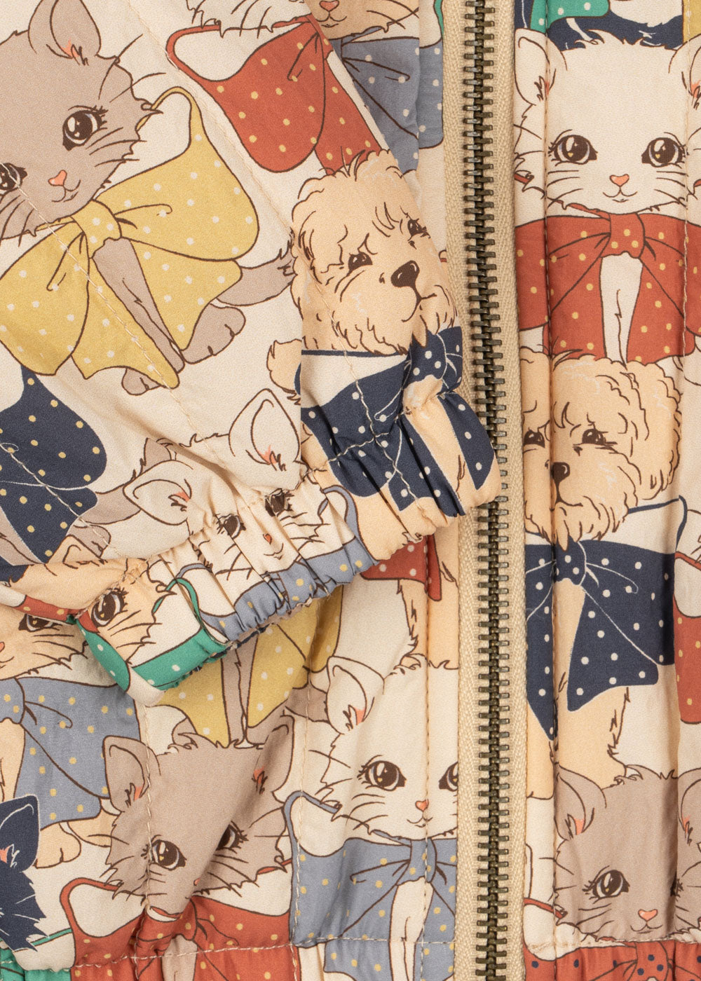 Juno Printed Bomber Jacket - Like Cats and Dogs