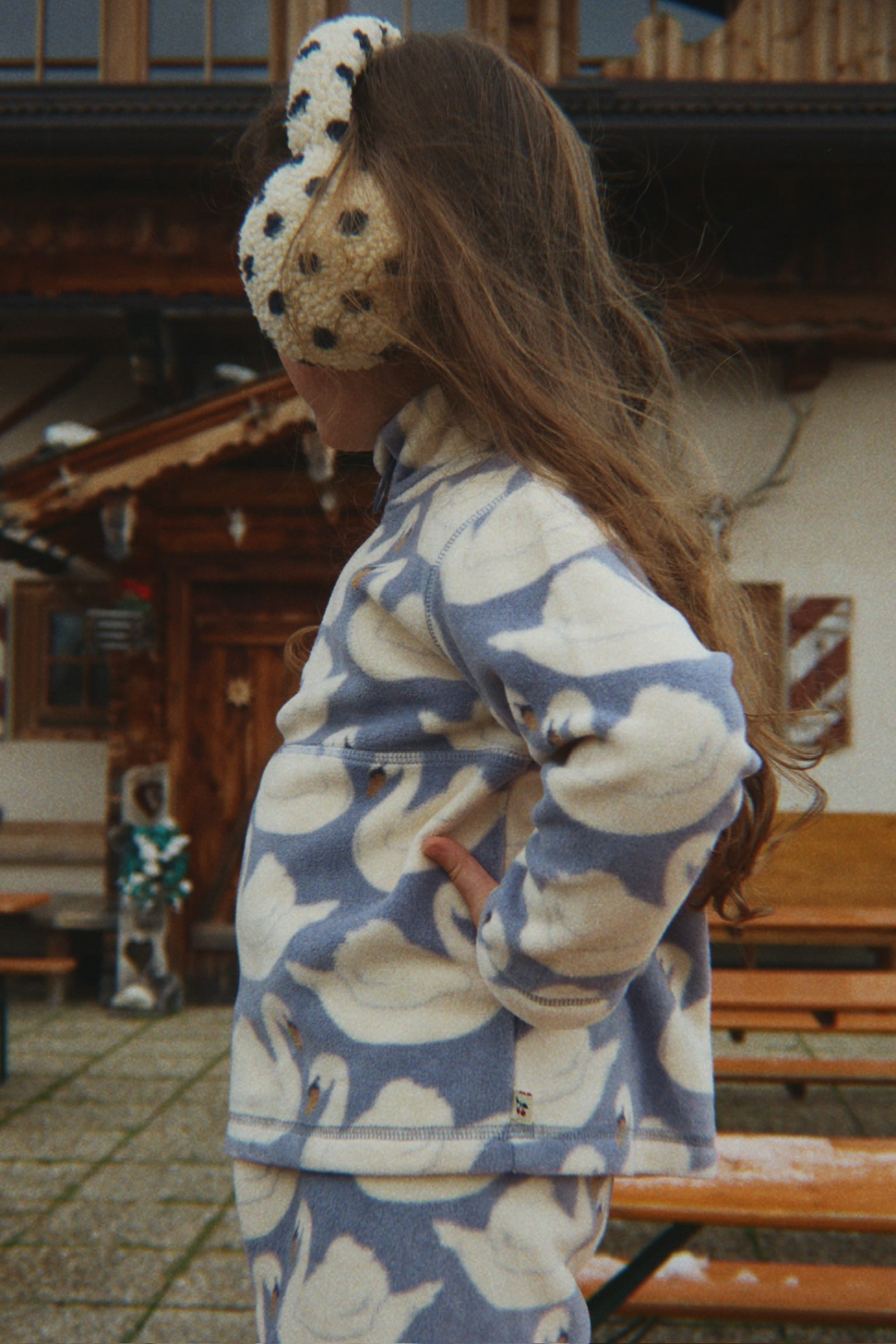 Tavi Fleece Pants GRS - Swan