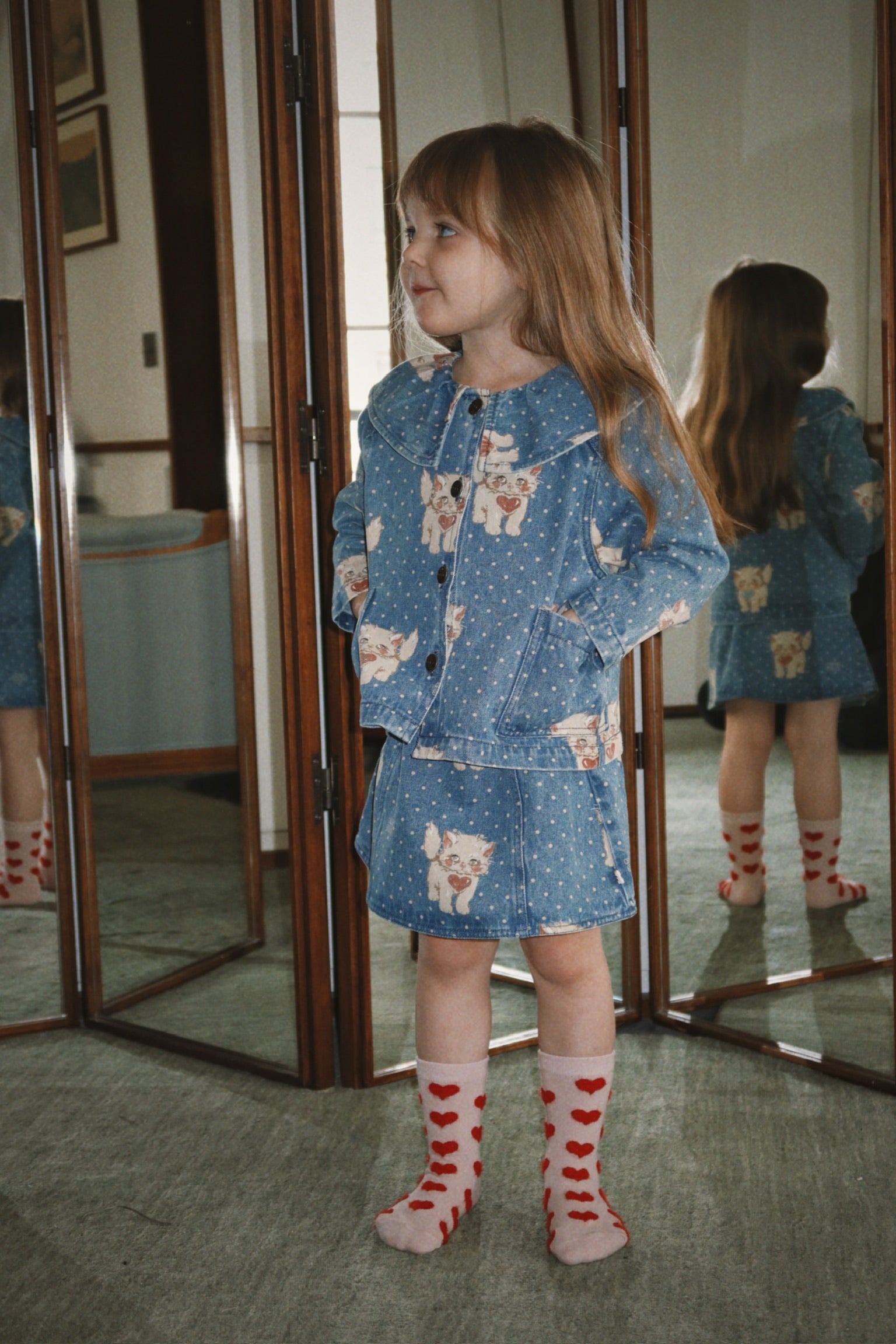 Magot Collar Jacket GOTS - Ciao Miao
