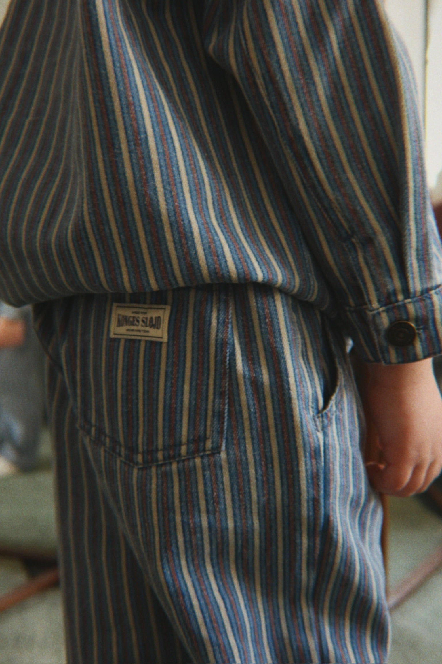 Magot Pants GOTS - Tricolore Bleu