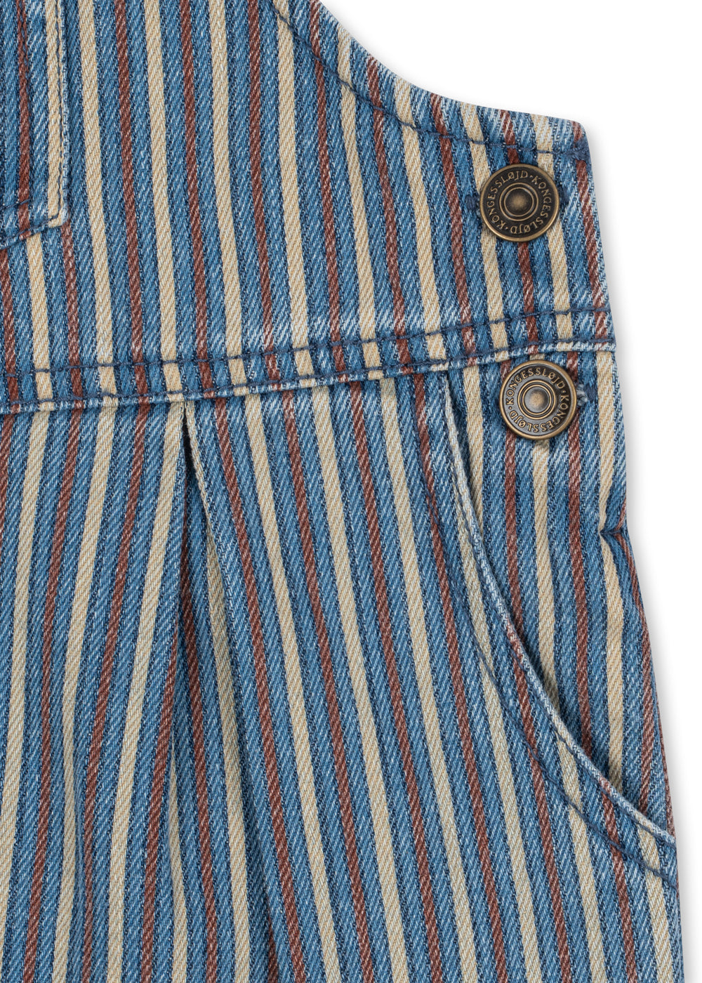 Magot Overalls GOTS - Tricolore Bleu