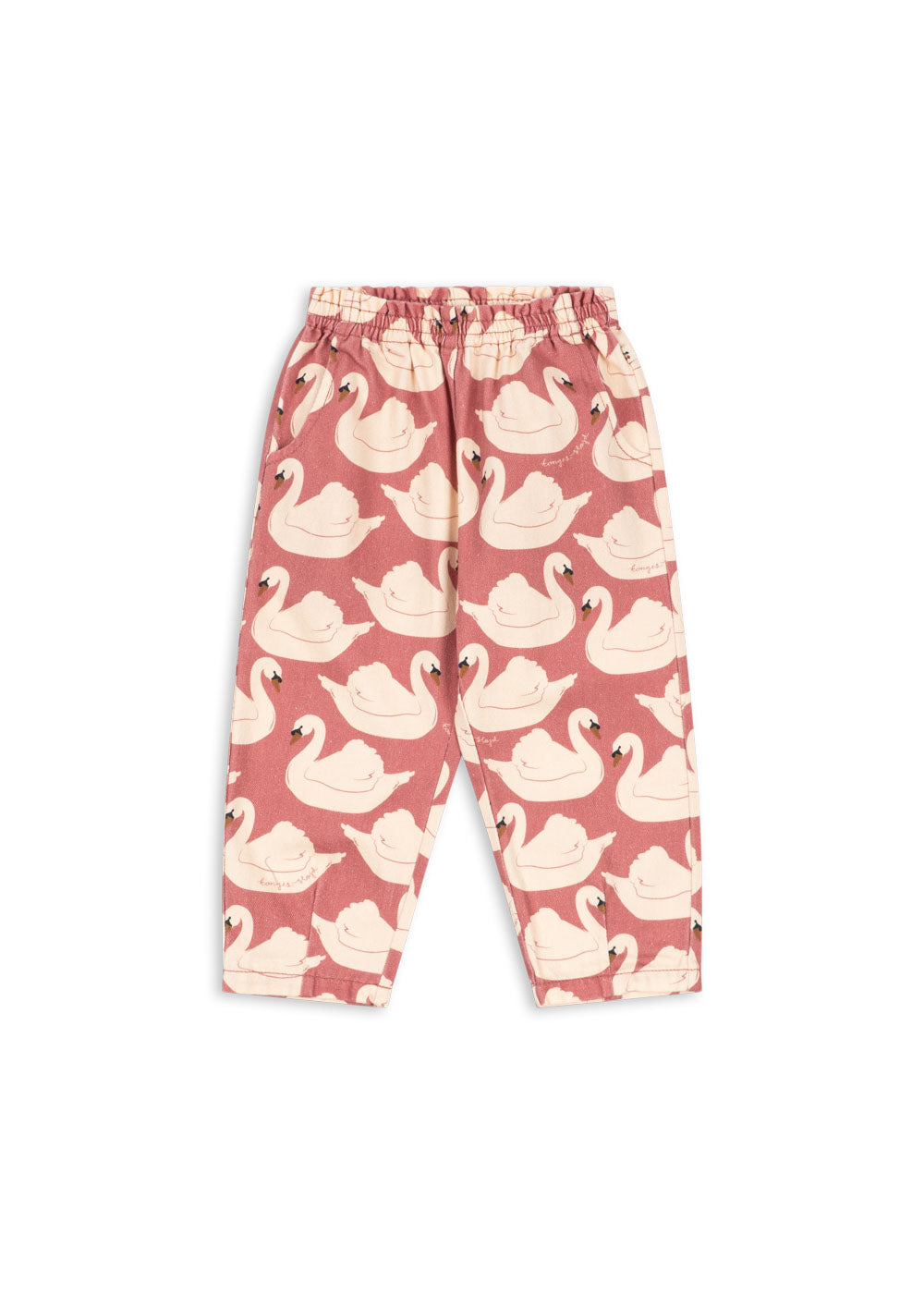Magot Frill Pants GOTS - Swan Rose