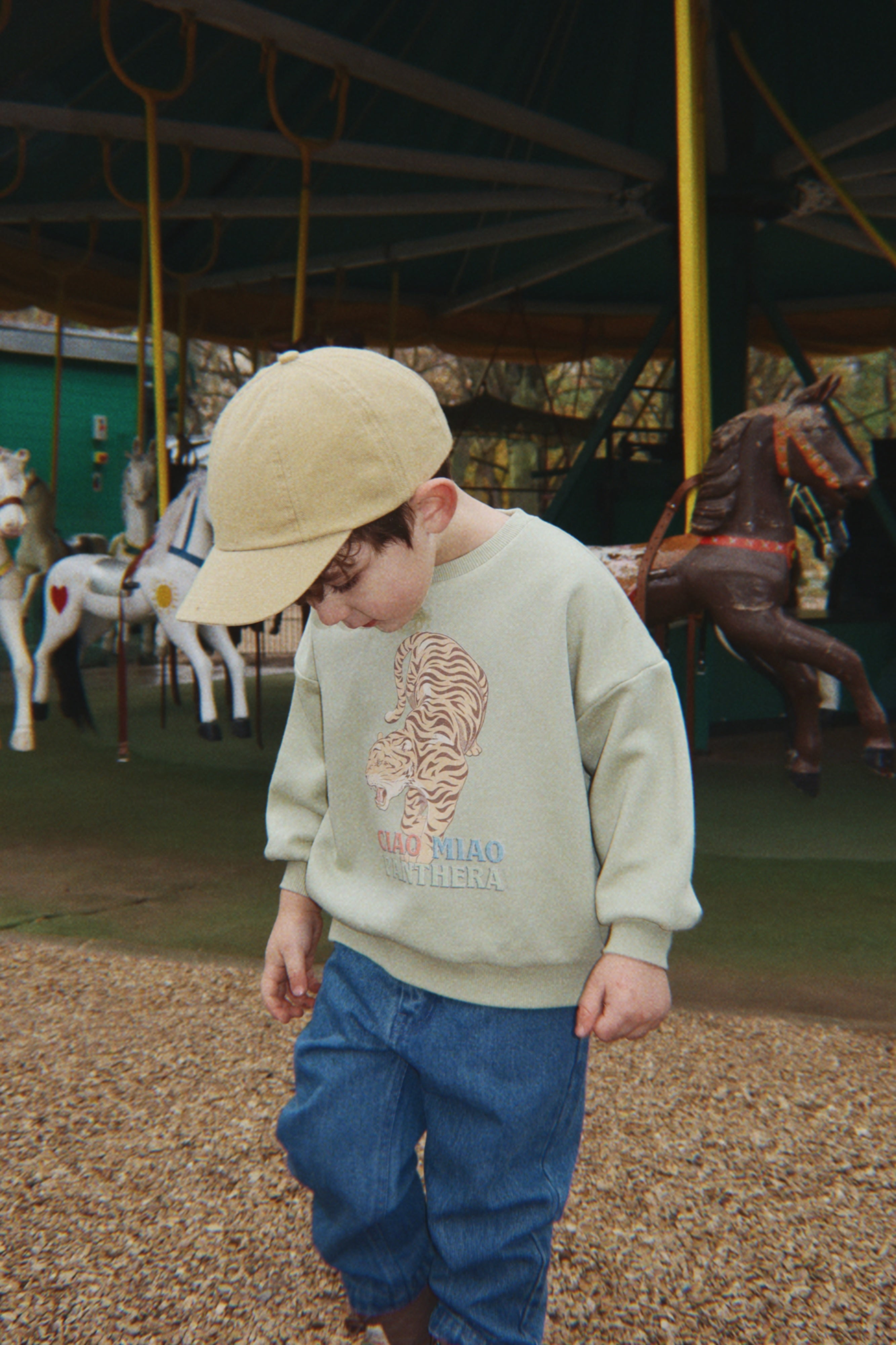 Lou Sweat Shirt GOTS - Sage