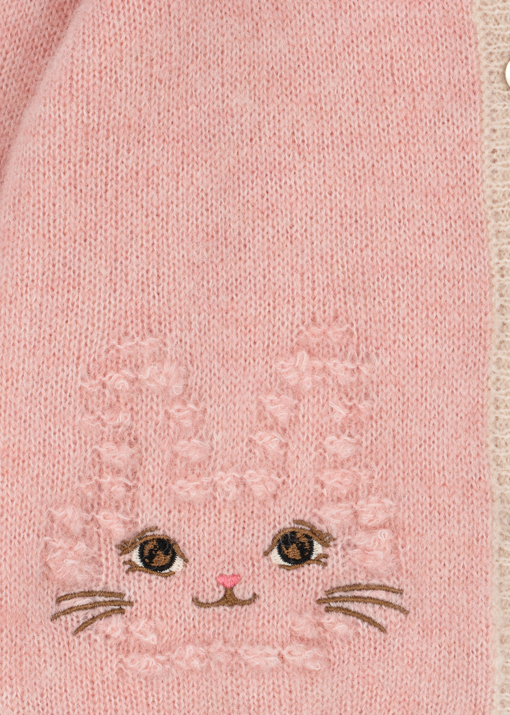 Kitty Cardigan - Silver Pink