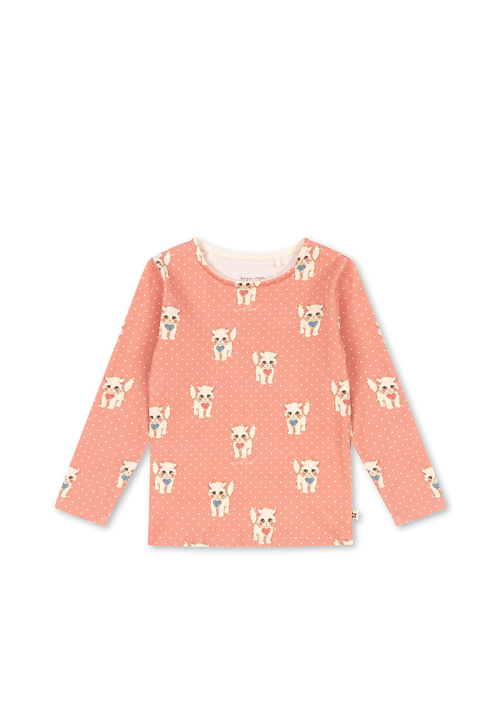 Ella Long Sleeve Tee GOTS - Ciao Miao Rose