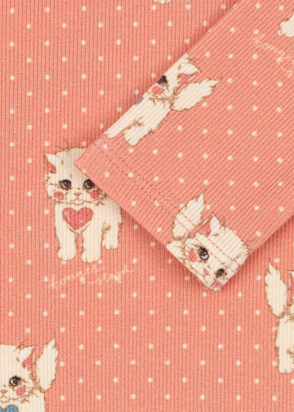 Ella Long Sleeve Tee GOTS - Ciao Miao Rose