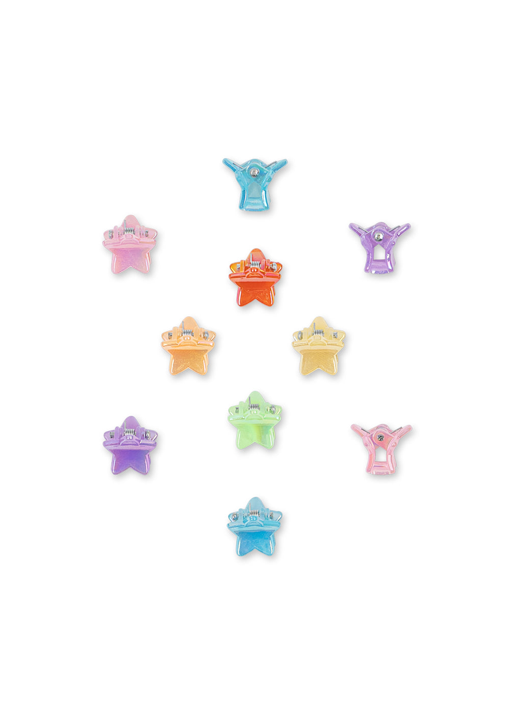 10 Pack Mini Star Hair Claws