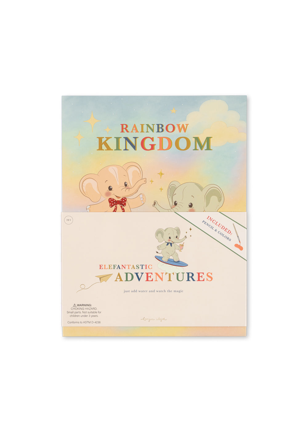 Rainbow Watercolor Book