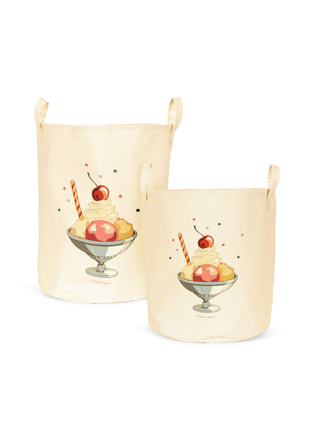 Toy Storage Bags - Ice Cream