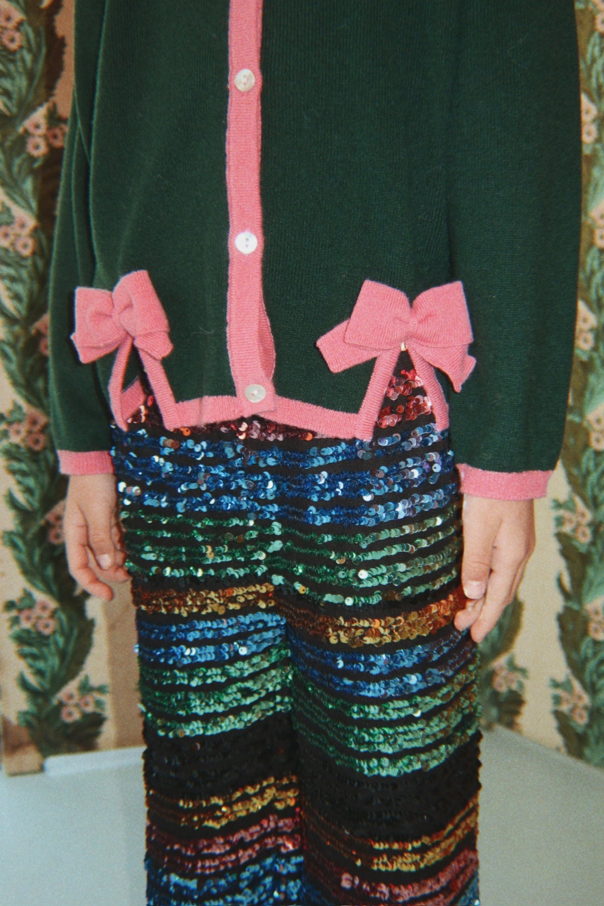 Alette Cardigan - Scarab