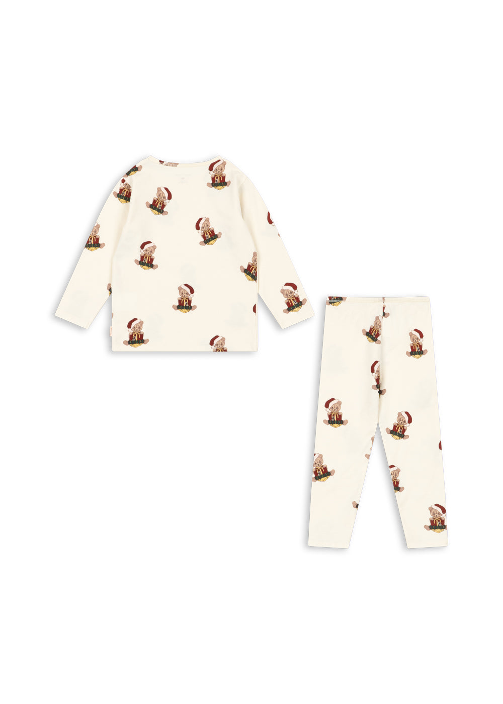 Basic Blouse & Pants Set GOTS - Teddy Bear