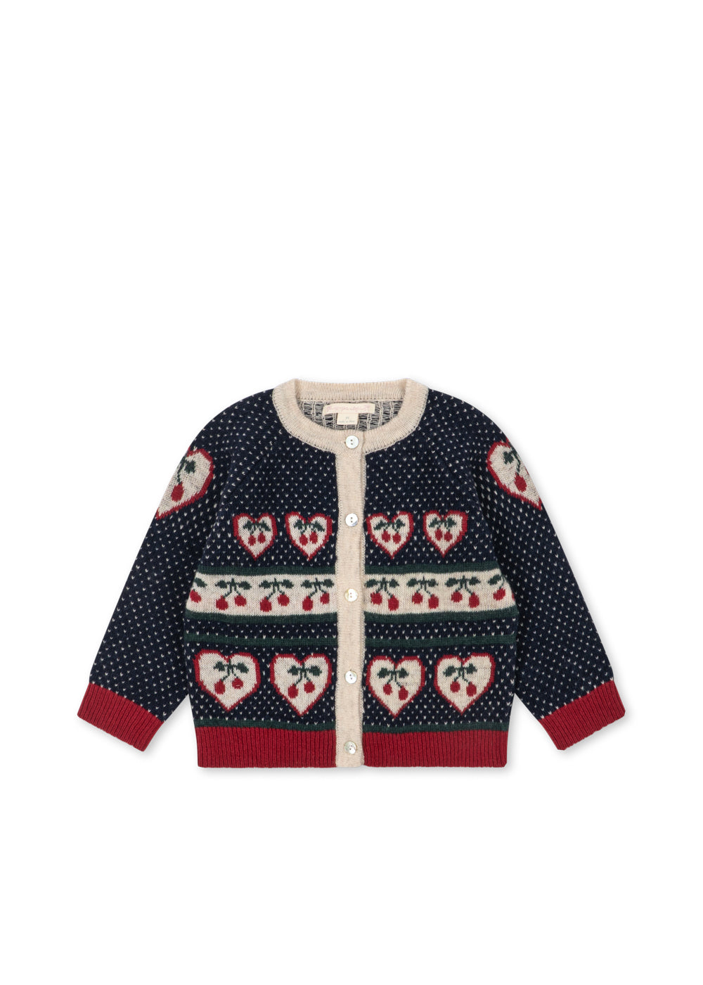 Belou Cardigan - Cherry
