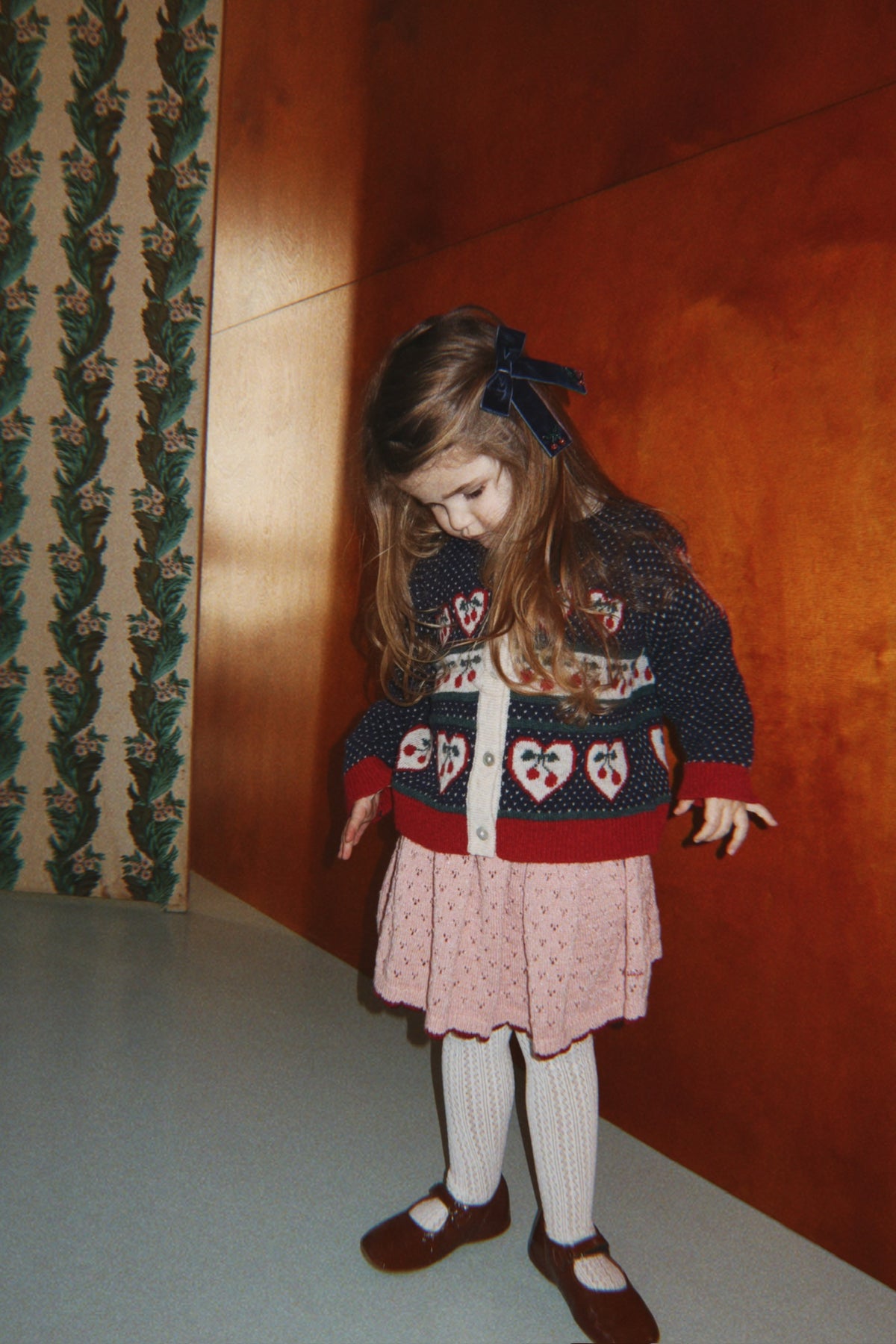 Belou Cardigan - Cherry