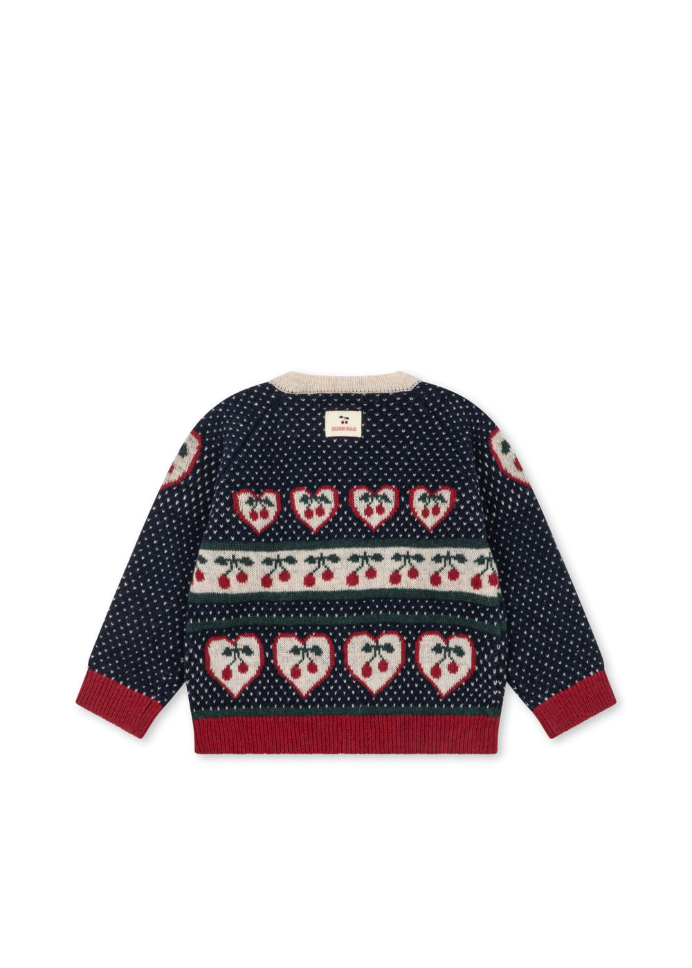 Belou Cardigan - Cherry